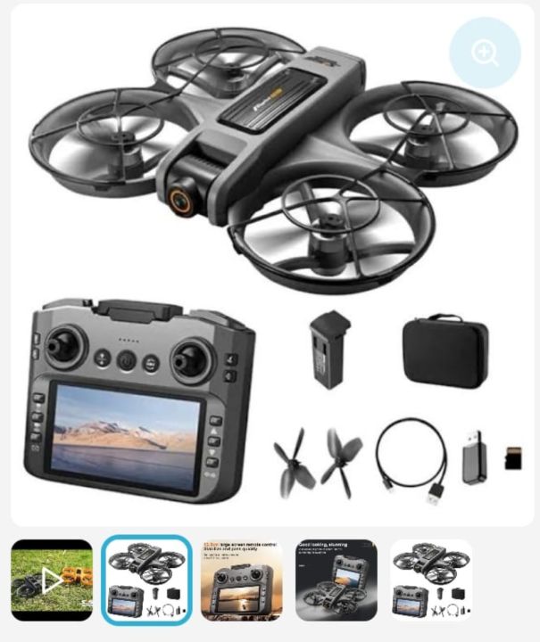 Drone Carbon Fiber Brushless Motor Positioning Intelligent Obstacle Avoidance Remote Control Drone