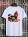 Mixed Martial Nate Diaz Tshirt Men. 