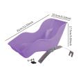 Kids Bicycle Doll Seat Fit Most Dolls & Stuffed Animals Cute Easy to Install Kids Doll Bicycle Seat Bike Attachment Accessory.