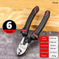 Multifunctional 6/8/10 inch Cable Cutter Electrician Professional Wire Cable Cutter Stripper Pliers Hand Tool Cable Scissors.