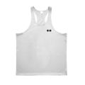 Gym Bodybuilding Stringer Y-back Tank Tops Mens Fitness Sleeveless Cotton Breathable T-Shirt Summer Cool Workout Muscle Vests. 