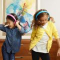 LilGadgets Untangled Pro Wireless Headphones for Kids for School, On-Ear Bluetooth Kids Headphones with Built-in Microphone. 