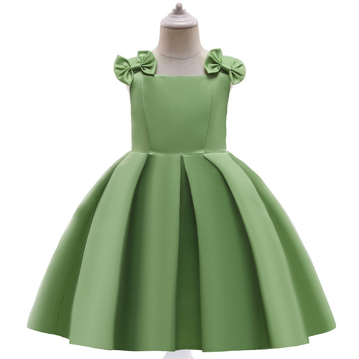Elegant%20Bow%20Princess%20Girls%20Dress%20Summer%20Birthday%20Party%20Wedding%20Kids%20Dresses%20For%20Girl%20Costume%20White%20Evening%20Bridesmaid%20Ball%20Gown%20-%20Image%207