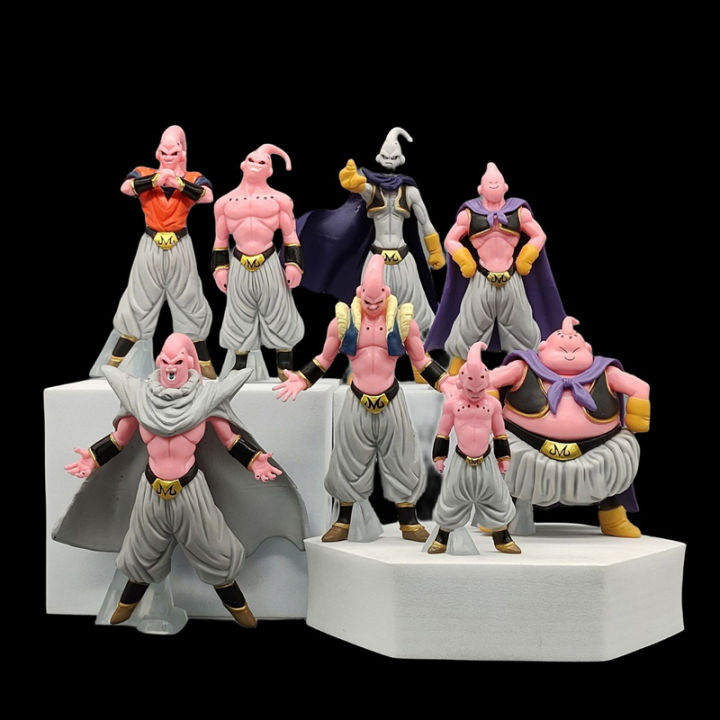 Random 1Pc Dragon Ball Z Anime Figure Majin Buu Fat Buu Action Figures Doll Collection PVC Model Toys For Children Adult Gifts