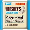 Hershey's Cookies N Creme Chocolate Bar 40g Pack Of 4 Chocko Shocko. 