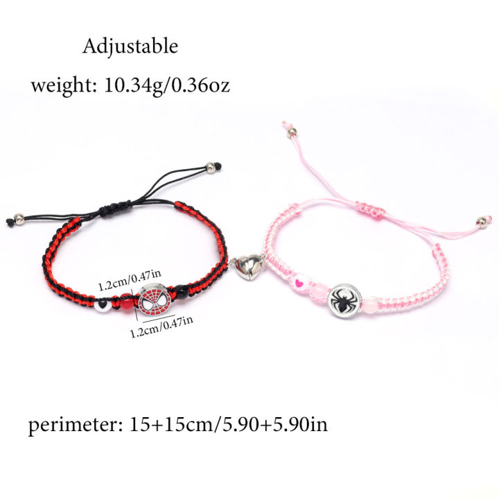 Spider%20Friendship%20Bracelets%20Matching%20Bracelets%20for%20Couples%20Best%20Friends%20Bff%20Spider%20Bracelet%20Jewelry%20%20for%20Women%20Teen%20Girls%20-%20Image%202