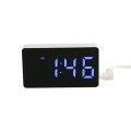 LED Electronic Watch Mirror Alarm Clock Home Furnishings Smart Small Tools Desk Digital Bedroom Decoration Table And Accessory. 