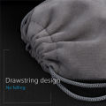5 Pcs Suede Drawstring Pouch Power Bank Earphone Data Cable Case Phone Pack Velvet Storage Bag Mobile Cellphone Accessories. 
