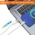 Universal 5Pcs USB C Femal to USB B Male Adapter Durable Metallic Build For iPhone iPad Samsung S24 S23 S22 IWatch AirPods. 