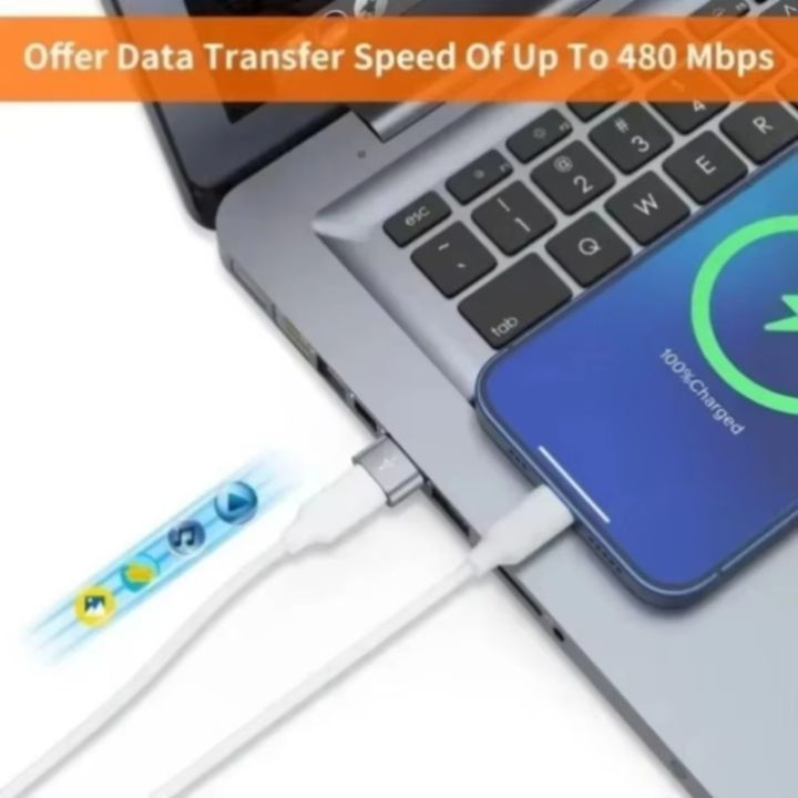 Universal%205Pcs%20USB%20C%20Femal%20to%20USB%20B%20Male%20Adapter%20Durable%20Metallic%20Build%20For%20iPhone%20iPad%20Samsung%20S24%20S23%20S22%20IWatch%20AirPods%20-%20Image%202
