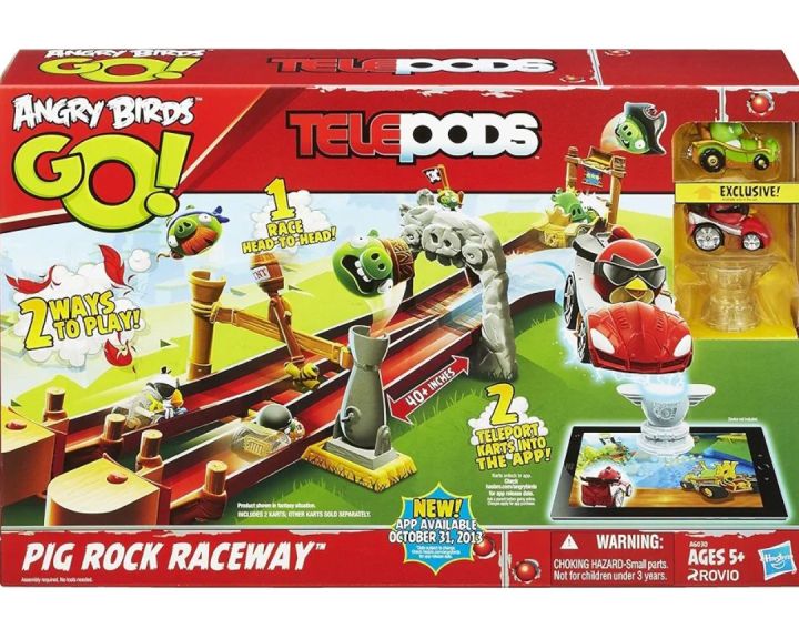 Angry Birds Go!Telepods Pig Rock Raceway
Angry Birds Hasbro board Games