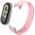 Nylon Strap for Xiaomi Mi Band 8 Wristband Metal Head Particles Replacement Bracelet Belt for Xiaomi Miband 8 Mi Band 8 Strap. 