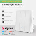 SmarDeer ZigBee Smart Life Light Switch Push Button EU Wall Interruptor Inteligente Tuya App Remote Control. 