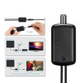 Antena Digital HDTV Signal Amplifier Booster for Cable TV Fox Antenna TV Fox Better Signal HD Channel 25db TV Booster Amplifier. 