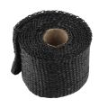 Insulation Tape Glass Fiber 50mm x 1.5m Heat Insulating Wrap Exhaust Header Pipe Tape Motorcycle Accessories. 