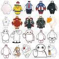 10/30/50pcs Disney Movie Big Hero 6 Stickers Kawaii Baymax Graffiti Sticker Phone Water Bottle Luggage Cute Cartoon Anime Decals. 