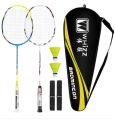 Badminton Racket Set
Badminton Racquet Pair
Badminton Racket and Shuttlecock Combo
Lightweight Badminton Rackets
Durable Badminton Set
Badminton Equipment for Beginners
Outdoor and Indoor Badminton Set
Sports Rackets and Shuttle
Badminton Gear for All Age. 