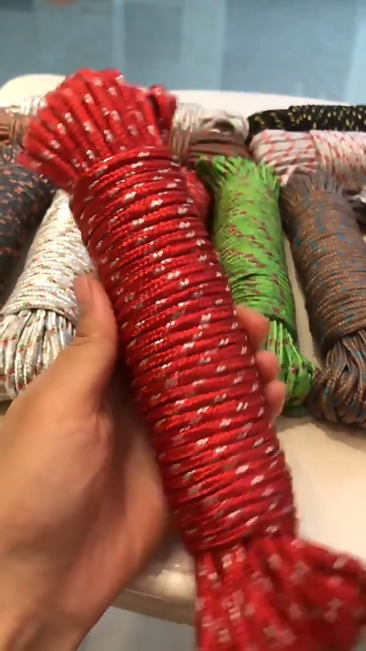 Nylon Rope Braided 20m Laundry Drying, Camping, Outdoor, Patio Umbrella ...