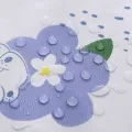 Waterproof Microwave Dust Cover Side Storage Household Print Surface Appliances Oilproof High Quality Environmental Protection. 