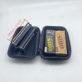 2booklets Natural Unrefined Rolling Paper Filter Tips With Cigarette Rolling Machine and Smoking Bag Kit. 