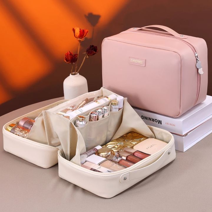 PU%20Flame%20Makeup%20Bag,%20Beauty%20Makeup%20Storage%20Bag,%20Double%20Zipper%20Makeup%20Brush%20Bag,%20Business%20Travel%20Toiletries%20Sorting%20Bag%20-%20Image%204