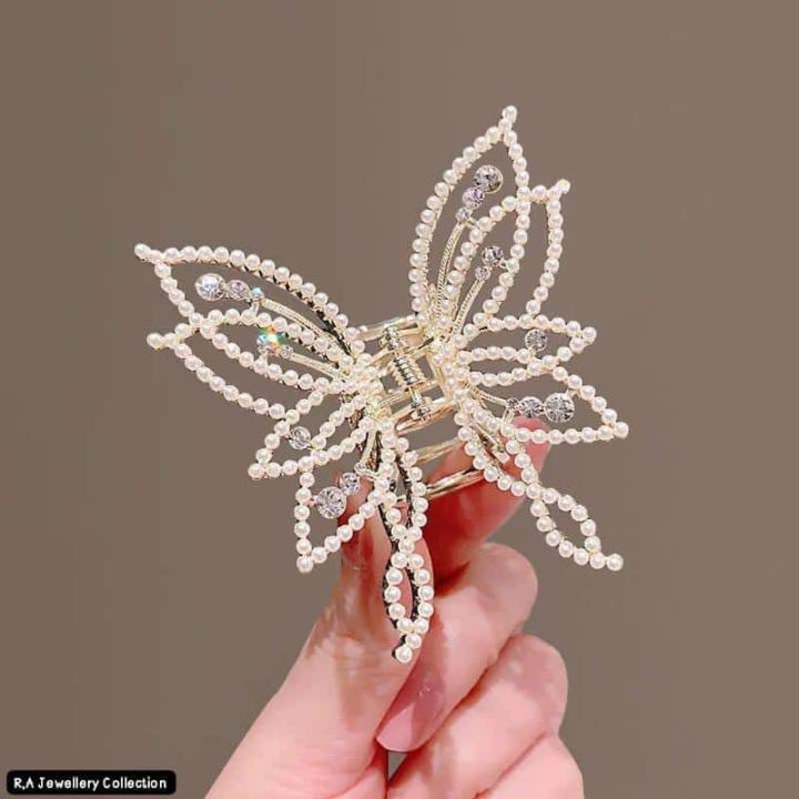 Fancy Hair Catcher clip Butterfly style