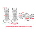 22mm Motorcycles Grip Dirt Bike Grips 7/8" Biker Scooter Handle Grip Handlebar for HONDA YAMAHA SURRON KAWASAKI Moto Part.