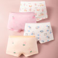 Girl's Panties Pure Cotton Boxer Shorts Children Cotton Girls Small Children Baby Four Corner Panties Underwear Panty Set. 