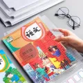 Book Cover - Anti-Scratch Transparent Diamond Matte Plastic Book Cover – Self-Adhesive Clear Protective Wrapper for Durable, Scratch-Resistant Protection. 