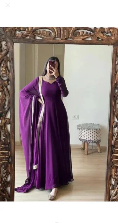 Staylist%20Women's%20Geometric%20Pattern%20Cotton%20Rayon%20Chiffon%20Dupatta%20Set%20with%20Embroidered%20Top%20And%20Trouser%203%20PC%20Wedding%20Wear%20-%20Image%206