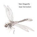 New Mini 3D Metal Puzzle Insect Model DIY Handmade Toy Dragonfly Puzzle Learning Education Toys for 14+y Metal Earth  Toys. 