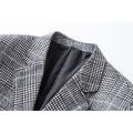 2026 New Business Dinner Gentleman Slim Gentleman Group Dress Fashion Men British Style Dress Best Man Plaid Blazer. 