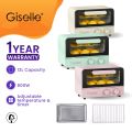Giselle Electric Multifunction Oven Toast/Bake/Broil/Roast with Knob Adjustment (12L) KEA0344 网红小清新系列. 