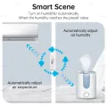 Tuya Zigbee Temperature Humidity Sensor Smart Home Indoor Thermometer Hygrometer App Monitoring work with Smart Life Zigbee2mqtt. 