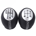 5/6 Speed PU Leather Handball Manual Shift Lever Head Accessories Suitable for Renault Megaane Car Shift Lever. 