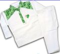 14th August Independence Day Shalwar Kameez For Baby Boys White & Green/ Shalwar Kameez For Independence Day 14 August for Boys/Shalwar Kameez for boys white. 