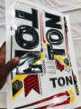 Original Cricket Bat Stickers - 3D Embossed. 