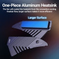 JEYI PS5 M.2 SSD Heatsink, Large Area Solid Aluminum Cooler Heat Dissipation Thermal Pads for Playstation 5 PCIe 4.0 M.2 NVMe. 