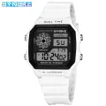 SYNOKE Digital Watches Men Sports Luminous Multifunction Waterproof Chrono Wristwatch Outdoor and Running Student Seven Light. 