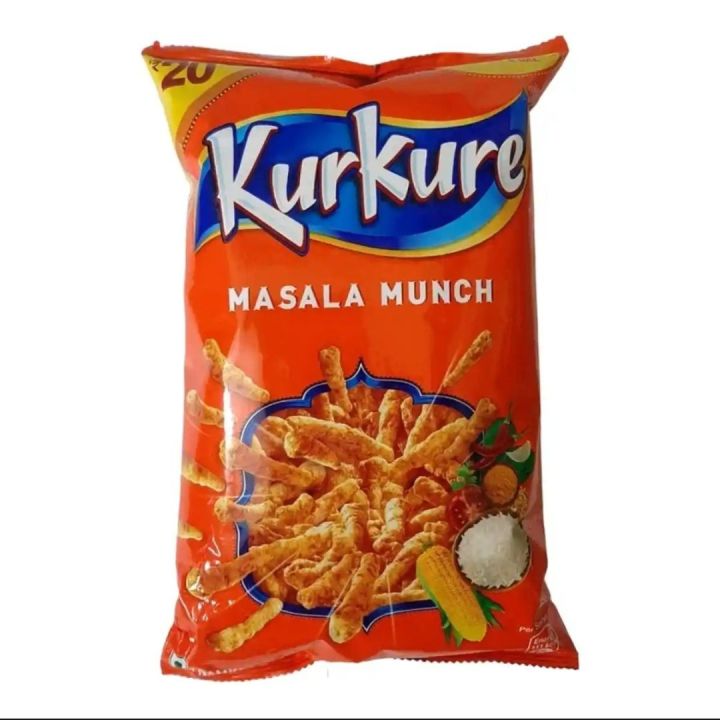 Indian Kurkure Masala Munch - 82Gm - Pack Of 5