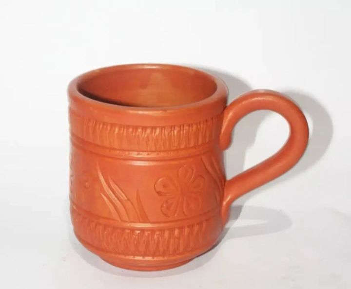 Clay coffee mug,Clay mug,matir coffee mug