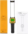 AR991 Digital Grain Moisture Meter Hygrometer Use For Corn Wheat Rice Bean Peanut Grain Measurement Moisture Humidity Tester. 
