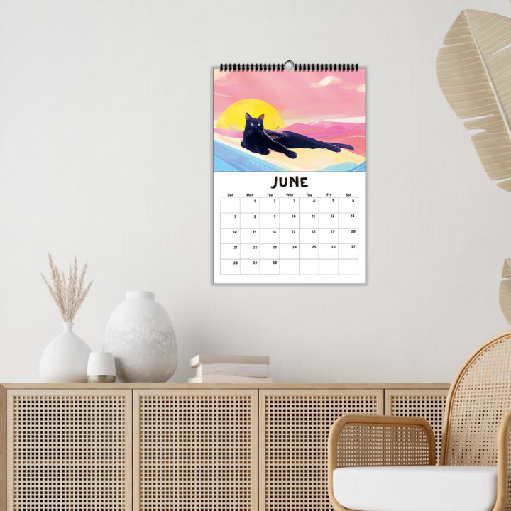 1pc%202026%20Wall%20Calendar,Hand-Drawn%20Cute%20Cat%20Series,12%20Beautiful%20Designs,Perfect%20Gift%20for%20Cat%20Lovers,Birthday,Christmas%20&%20New%20Year%20-%20Image%205