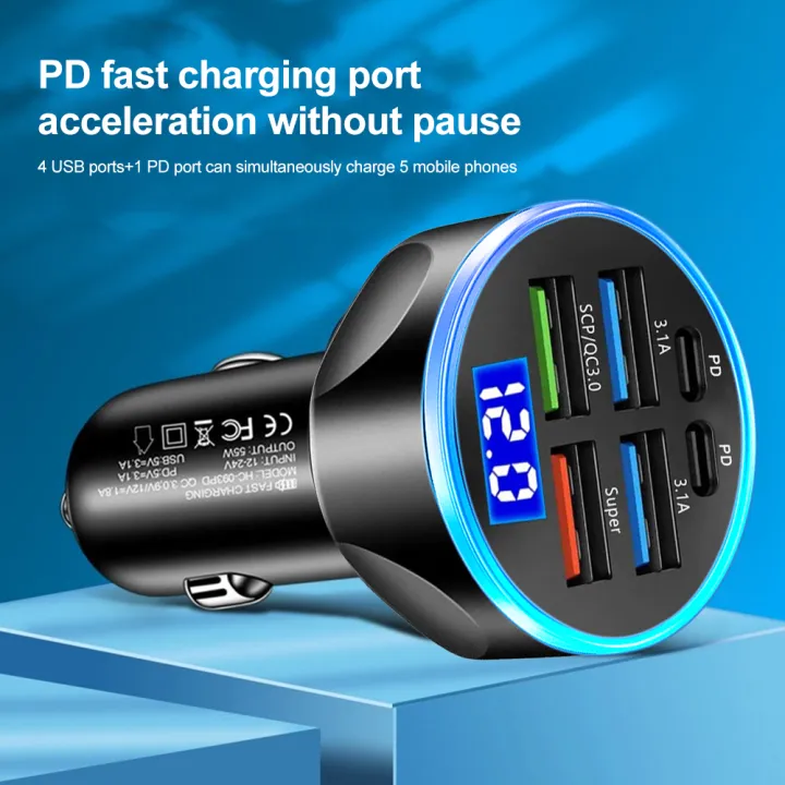 250W%20PD%20Car%20Charger%20QC3.0%20Fast%20Charge%206-in-1%20Car%20Cigarette%20Lighter%20Plug%206%20Port%20Car%20Charger%20Flash%20Charge%20with%20Digital%20Display%20%EF%BB%BF%20-%20Image%205