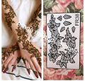 mehndi sticker full arabic single design. 