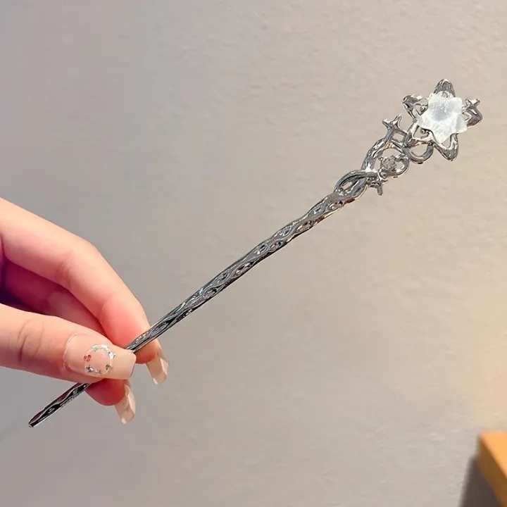 Hairpine 1pc Vintage Moonstone Alloy Hairpin Exquisite Chinese Perfect Gifts for ...