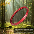 FOTGA 58/ 67/ 72/ 77/ 82mm Slim ND Fader Variable Filter Neutral Density ND2 to ND400 Red for   DSLR Camera ND Filter. 