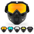 Dustproof Motocross Glasses Adjustable Motorcycle Goggles Breathable Full Face Protective Motorbike Dirt Bike Off-road Mask. 