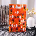 10/20/50pcs Scary Halloween Candy Bags Pumpkin Ghost Goodies Cookies  Packing Bags Trick Or Treat Bags Halloween Decorations. 