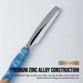 1Pcs New Pro Baber Straight Razor Wood Handle Manual Shaver Straight Edge Zinc Alloy Thining Razor for Men Hair Removal Tools.